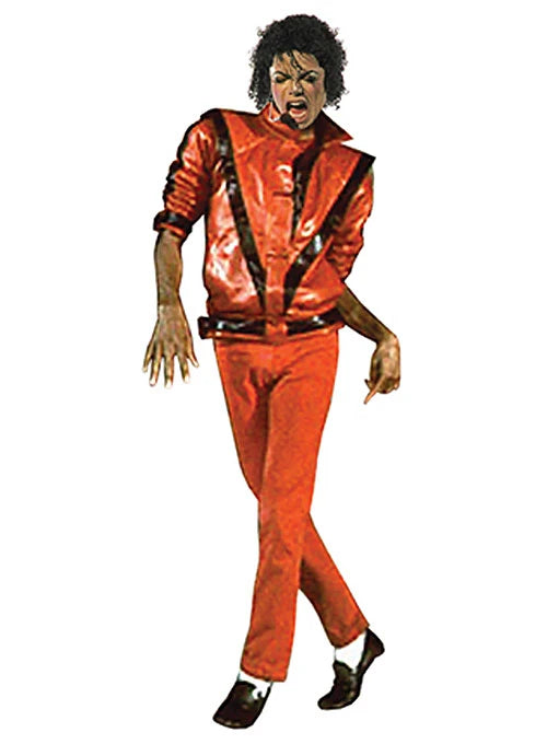 Michael Jackson Thriller Leather Jacket – Iconic 80s Pop Legend Replica, Stylish & Bold Statement Piece