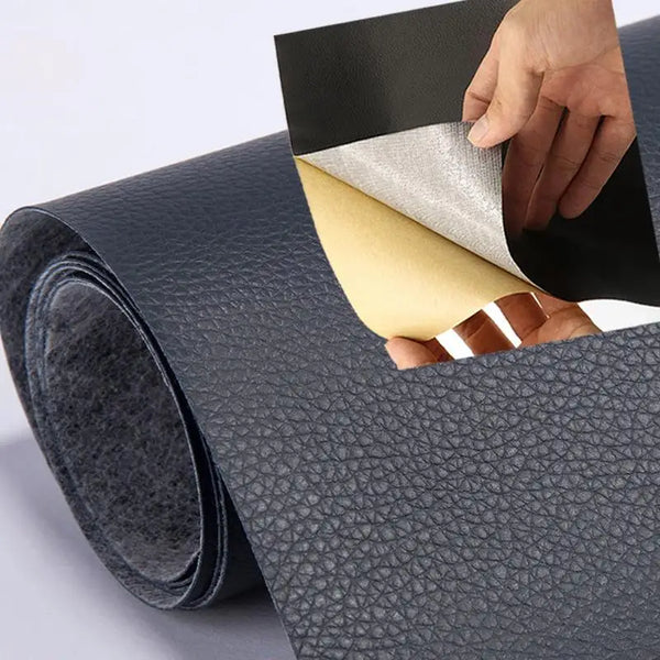 Self Adhesive Leather for Sofa Repair Patch Furniture Table Chair Sticker Seat Bag Shoe Bed Fix Mend PU Artificial Leather Skin