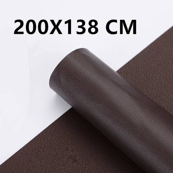 1 piece 200X138CM DIY self-adhesive leather self-adhesive fastener patch sofa Pu fabric sticker Pu Leather Patch