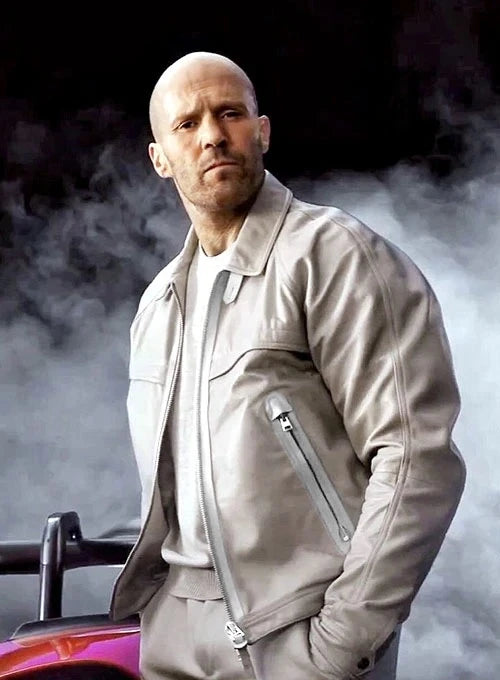 Jason Statham Fast X Leather Jacket – Iconic Action Star Replica, Bold & Stylish Speed Racer Jacket