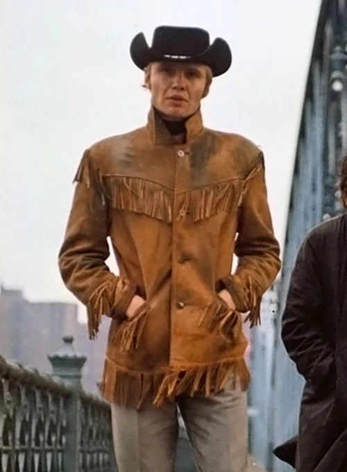 Jon Voight Midnight Cowboy Leather Jacket - Iconic Movie Replica, Stylish & Durable Outerwear