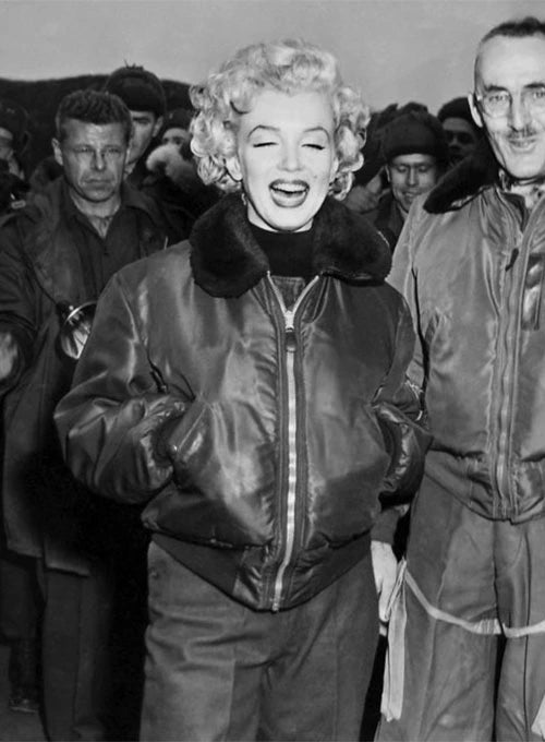 Marilyn Monroe Leather Jacket - Korea Tour Edition