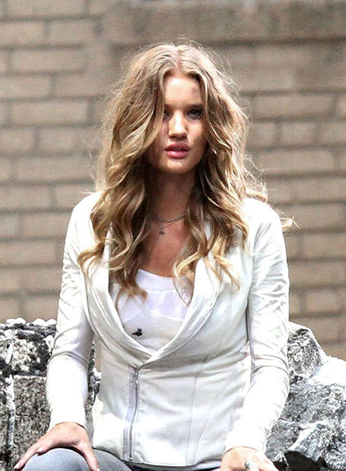 Rosie Huntington-Whiteley Transformers 3 Leather Jacket - Inspired by Carly Witwicky