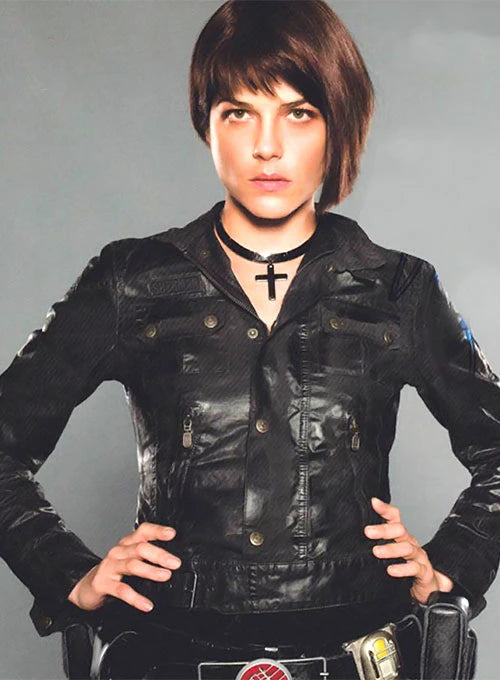 Selma Blair Hellboy 2: The Golden Army Leather Jacket - Inspired by Liz Sherman